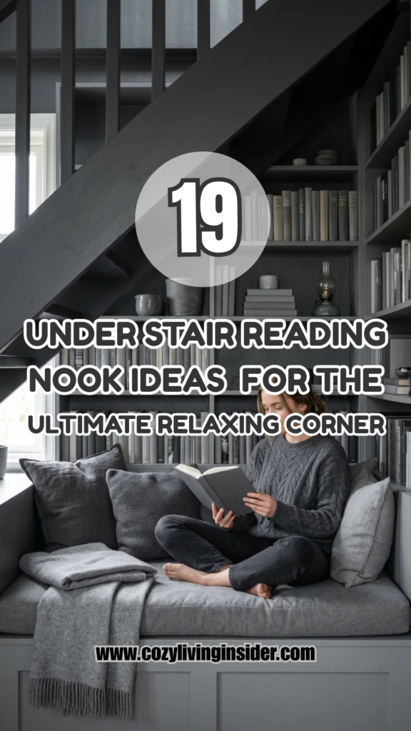 19 Under Stair Reading Nook Ideas for the Ultimate Relaxing Corner