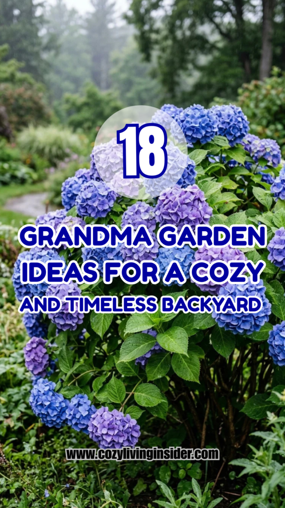 18 Grandma Garden Ideas for a Cozy and Timeless Backyard
