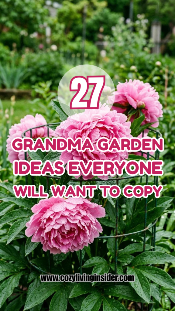 27 Grandma Garden Ideas Everyone Will Want to Copy