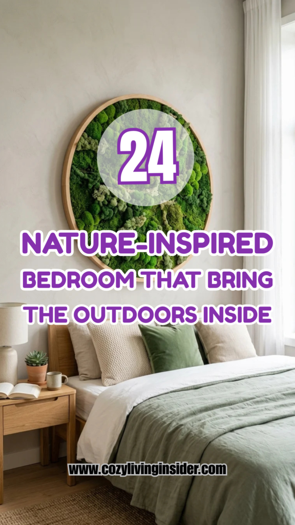 24 Nature-Inspired Bedrooms That Bring the Outdoors Inside