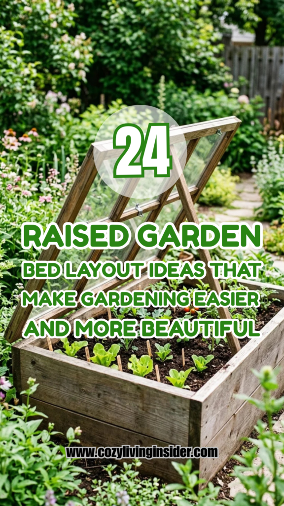 24 Raised Garden Bed Layout Ideas That Make Gardening Easier and More Beautiful