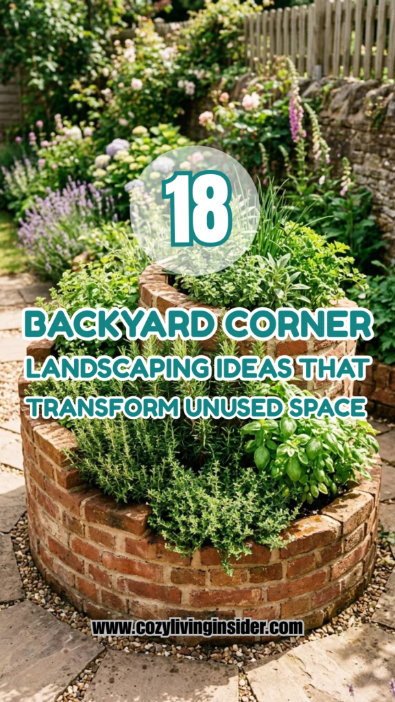 18 Backyard Corner Landscaping Ideas That Transform Unused Space