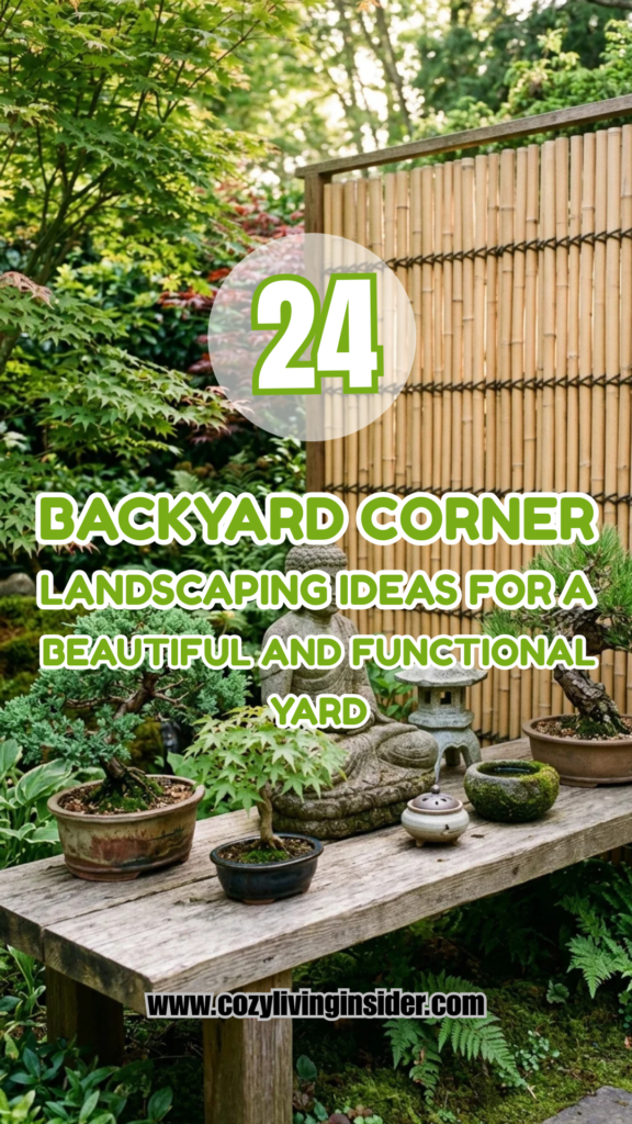 24 Backyard Corner Landscaping Ideas for a Beautiful and Functional Yard