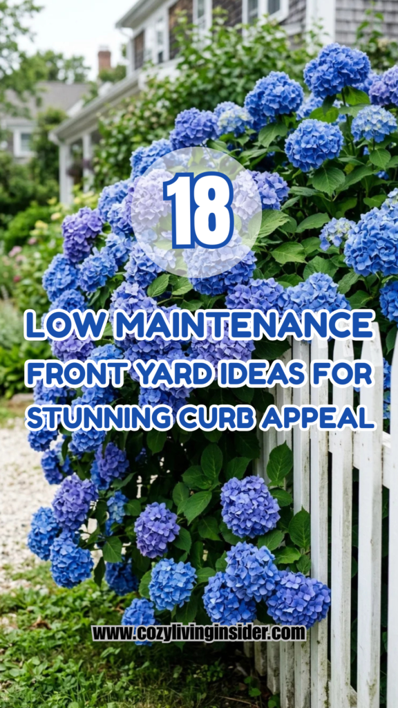 18 Low-Maintenance Front Yard Ideas for Stunning Curb Appeal