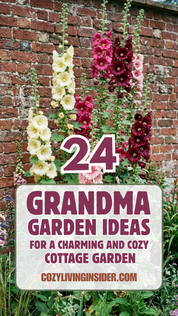 24 Grandma Garden Ideas for a Charming and Cozy Cottage Garden