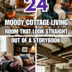 24 Moody Cottage Living Rooms That Look Straight Out of a Storybook