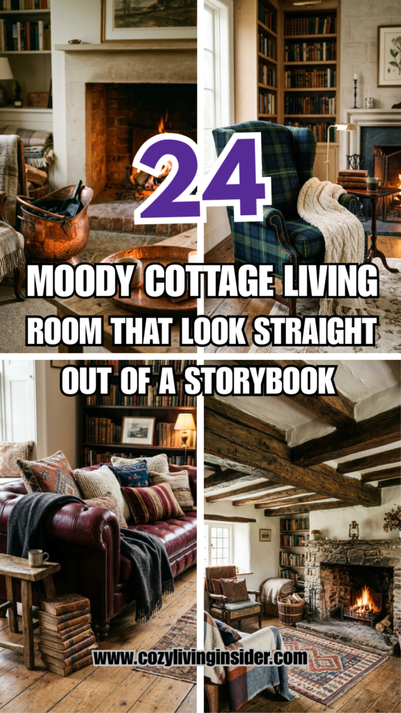 24 Moody Cottage Living Rooms That Look Straight Out of a Storybook