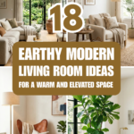 18 Earthy Modern Living Room Ideas for a Warm and Elevated Space
