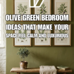 17 Olive Green Bedroom Ideas That Make Your Space Feel Calm and Luxurious