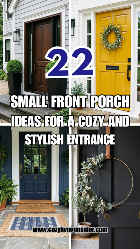 22 Small Front Porch Ideas for a Cozy and Stylish Entrance