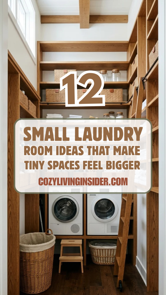 12 Small Laundry Room Ideas That Make Tiny Spaces Feel Bigger