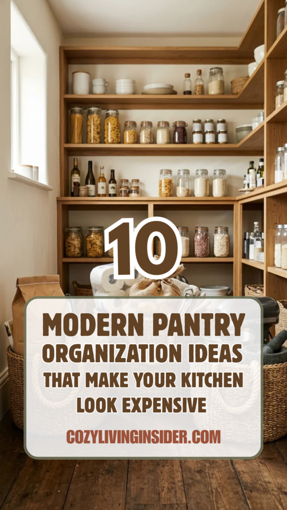 10 Modern Pantry Organization Ideas That Make Your Kitchen Look Expensive