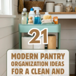21 Modern Pantry Organization Ideas for a Clean and Functional Space