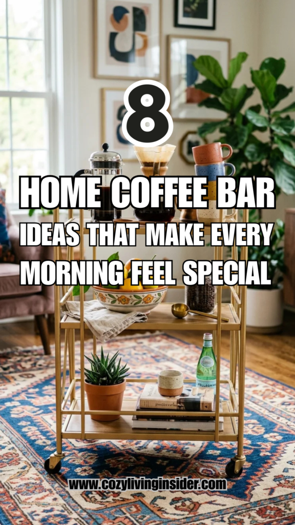 8 Home Coffee Bar Ideas That Make Every Morning Feel Special
