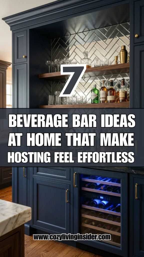 7 Beverage Bar Ideas at Home That Make Hosting Feel Effortless