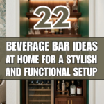 22 Beverage Bar Ideas at Home for a Stylish and Functional Setup