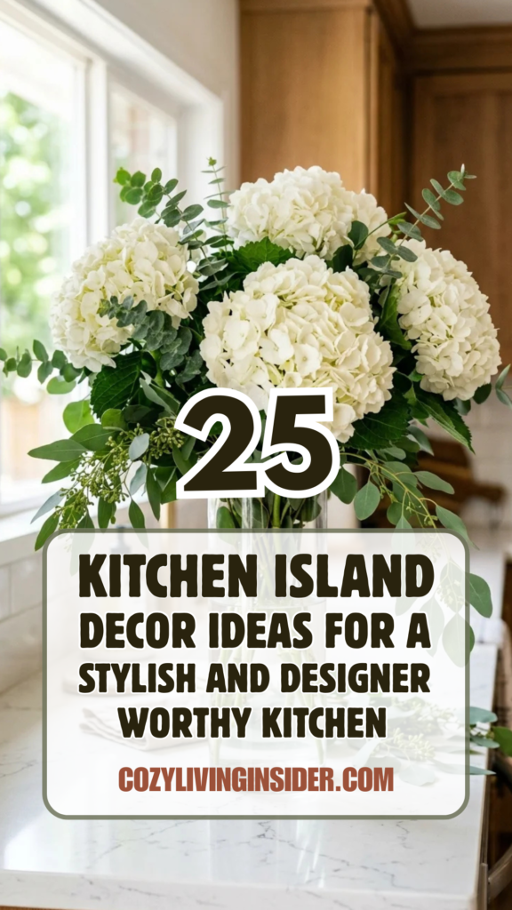25 Kitchen Island Decor Ideas for a Stylish and Designer-Worthy Kitchen