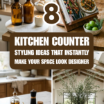 8 Kitchen Counter Styling Ideas That Instantly Make Your Space Look Designer