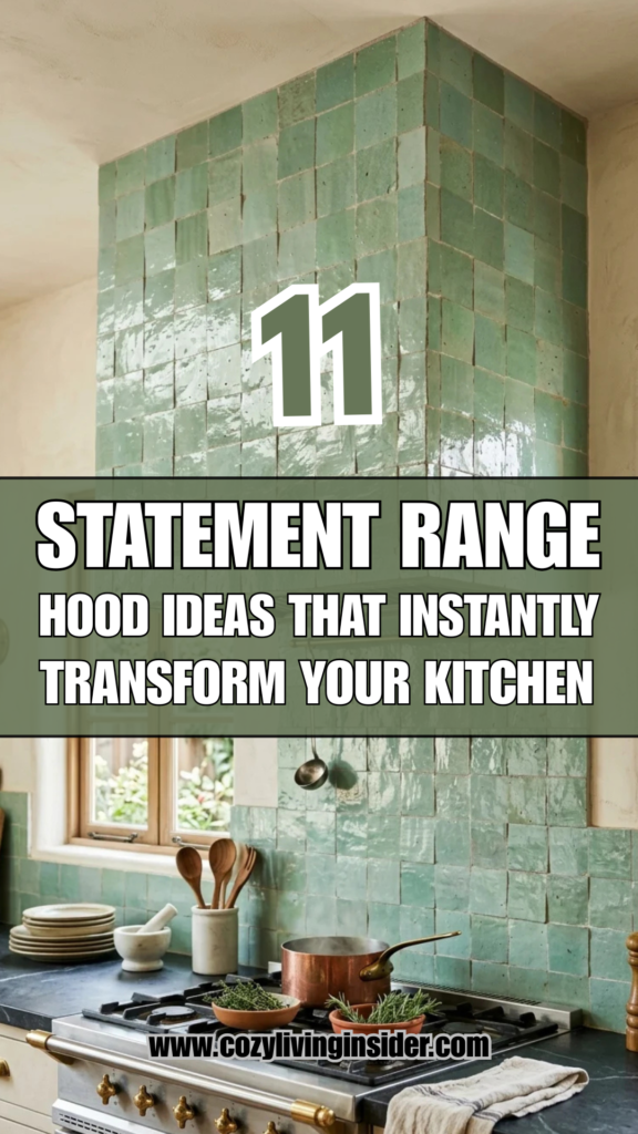 11 Statement Range Hood Ideas That Instantly Transform Your Kitchen