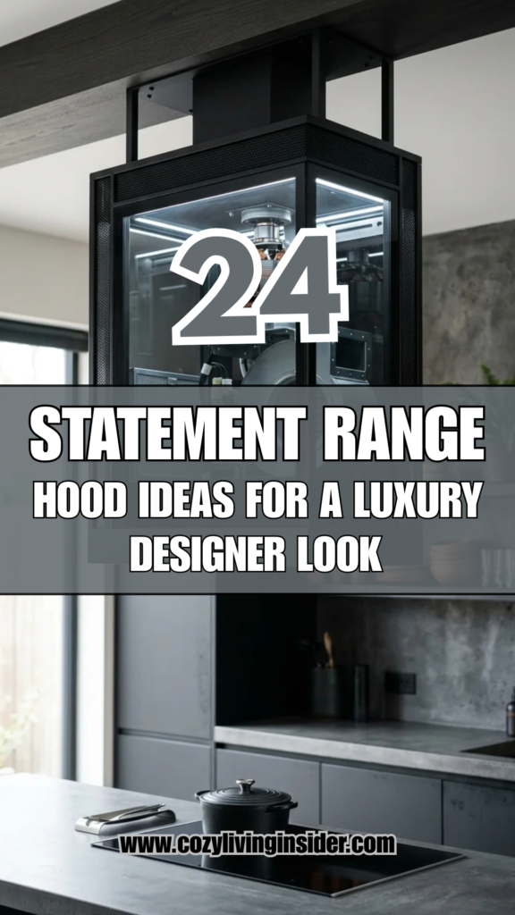 24 Statement Range Hood Ideas for a Luxury Designer Look