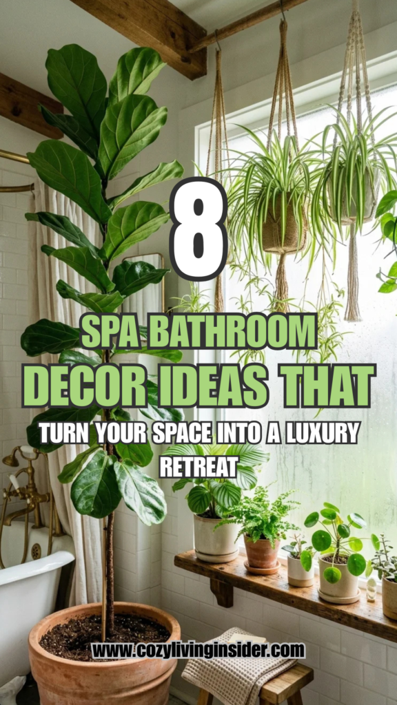 8 Spa Bathroom Decor Ideas That Turn Your Space Into a Luxury Retreat