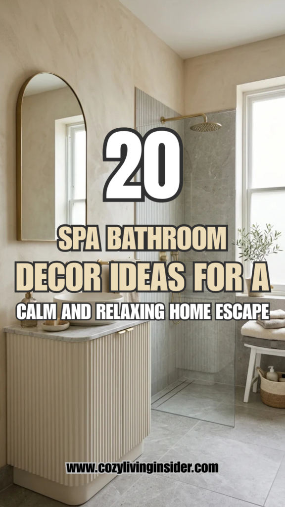 20 Spa Bathroom Decor Ideas for a Calm and Relaxing Home Escape