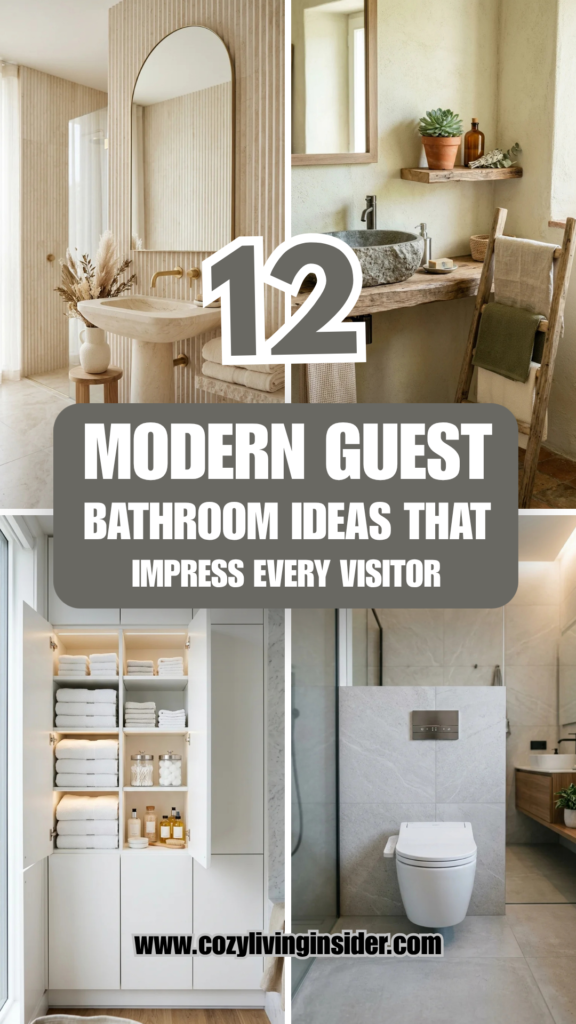 12 Modern Guest Bathroom Ideas That Impress Every Visitor