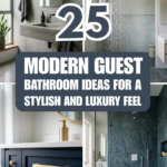 25 Modern Guest Bathroom Ideas for a Stylish and Luxury Feel