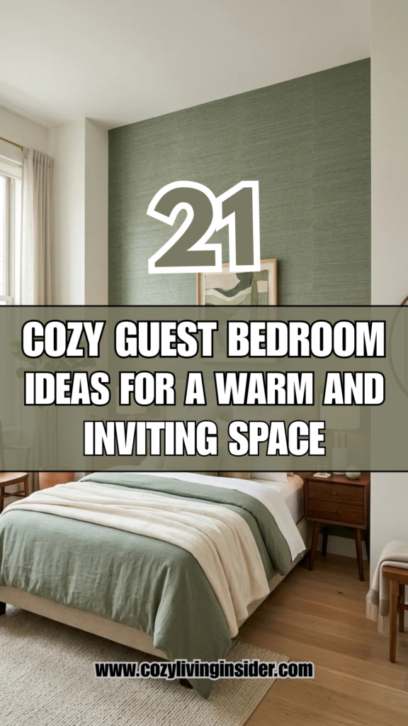 21 Cozy Guest Bedroom Ideas for a Warm and Inviting Space
