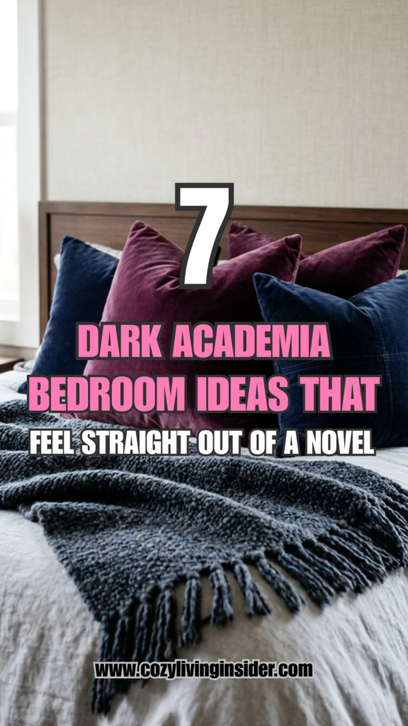 7 Dark Academia Bedroom Ideas That Feel Straight Out of a Novel