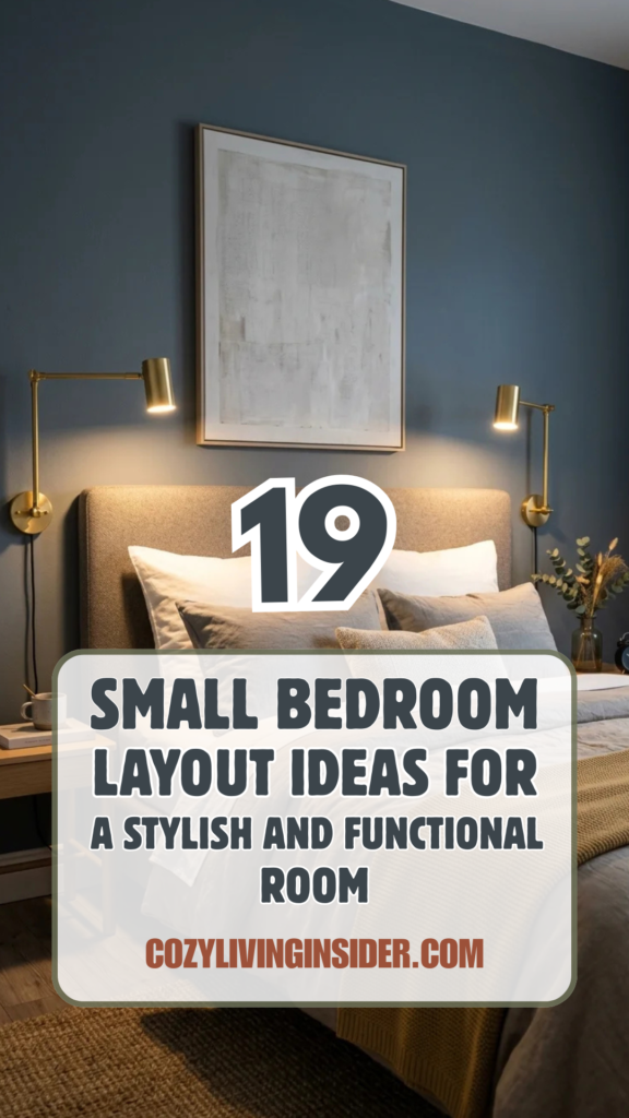 19 Small Bedroom Layout Ideas for a Stylish and Functional Room