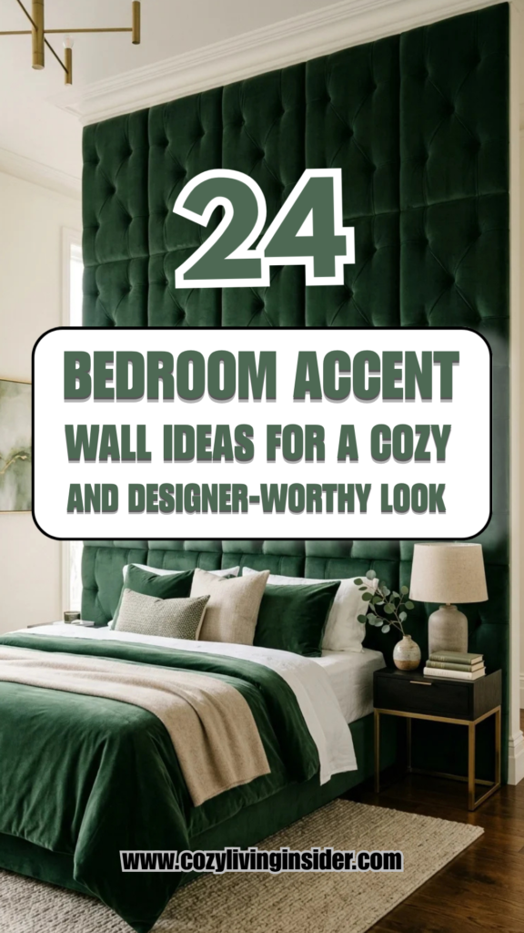 24 Bedroom Accent Wall Ideas for a Cozy and Designer-Worthy Look
