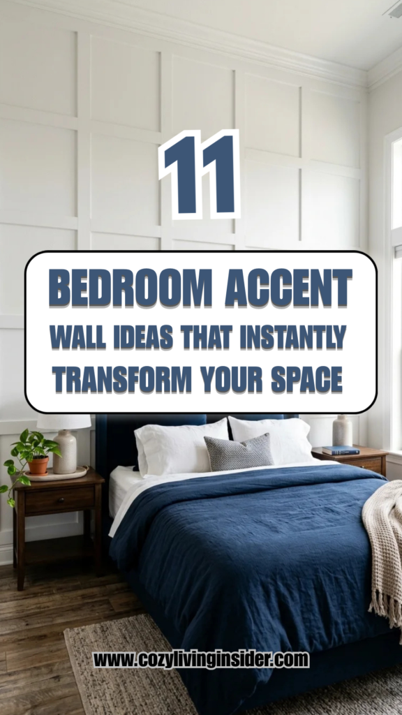 11 Bedroom Accent Wall Ideas That Instantly Transform Your Space