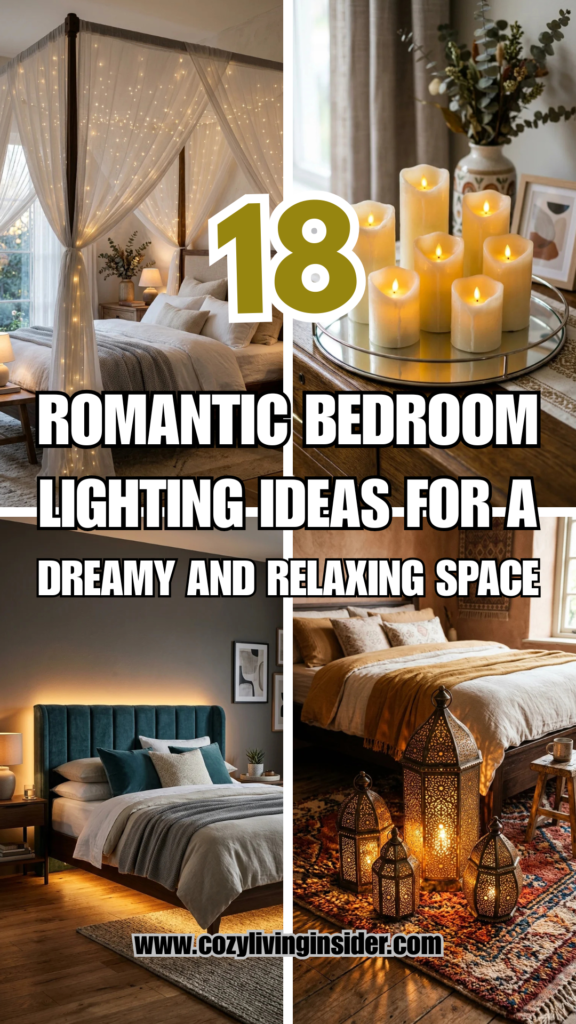 18 Romantic Bedroom Lighting Ideas for a Dreamy and Relaxing Space