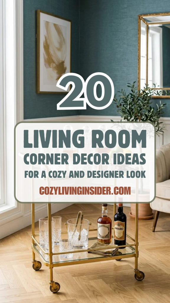 20 Living Room Corner Decor Ideas for a Cozy and Designer Look