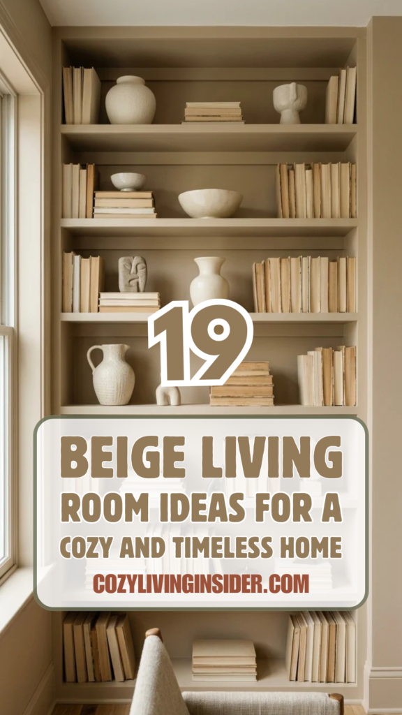 19 Beige Living Room Ideas for a Cozy and Timeless Home