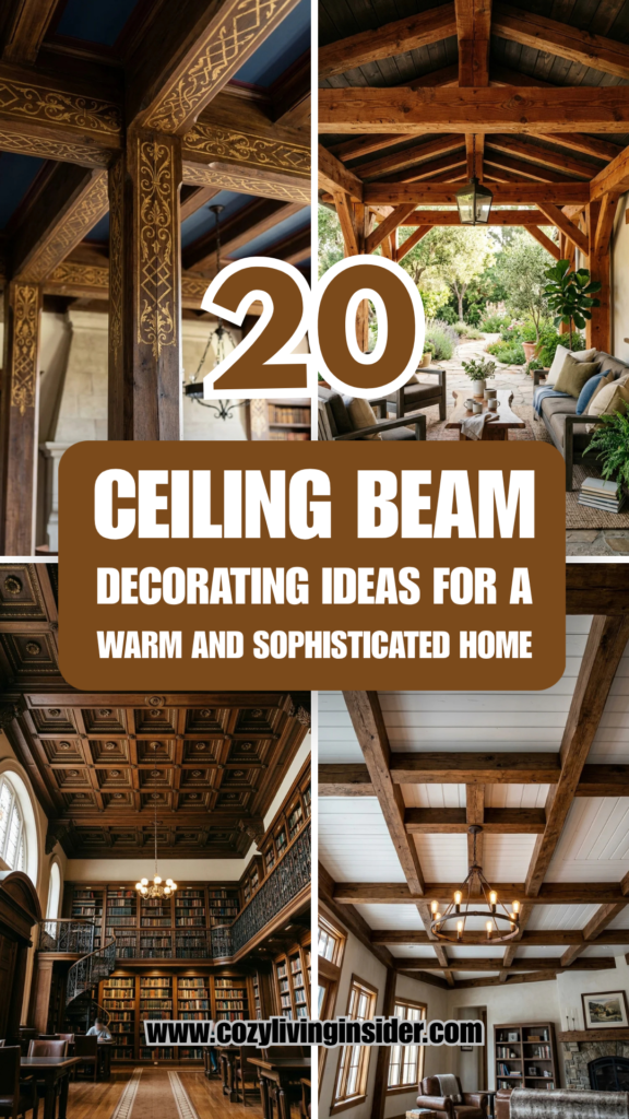 20 Ceiling Beam Decorating Ideas for a Warm and Sophisticated Home