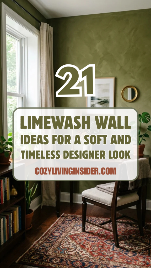 21 Limewash Wall Ideas for a Soft and Timeless Designer Look