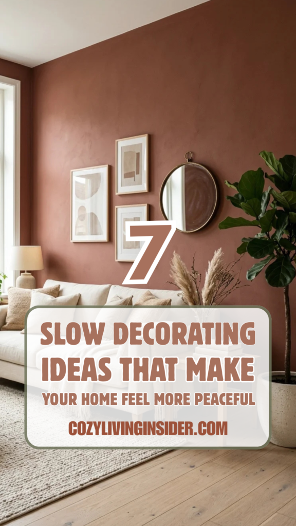 7 Slow Decorating Ideas That Make Your Home Feel More Peaceful