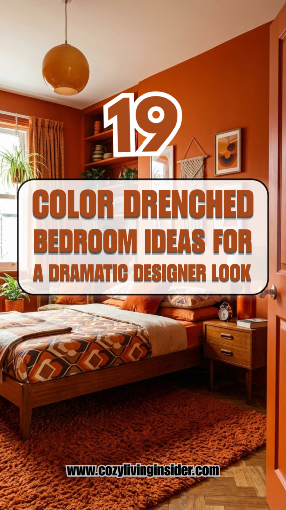 19 Color Drenched Bedroom Ideas for a Dramatic Designer Look