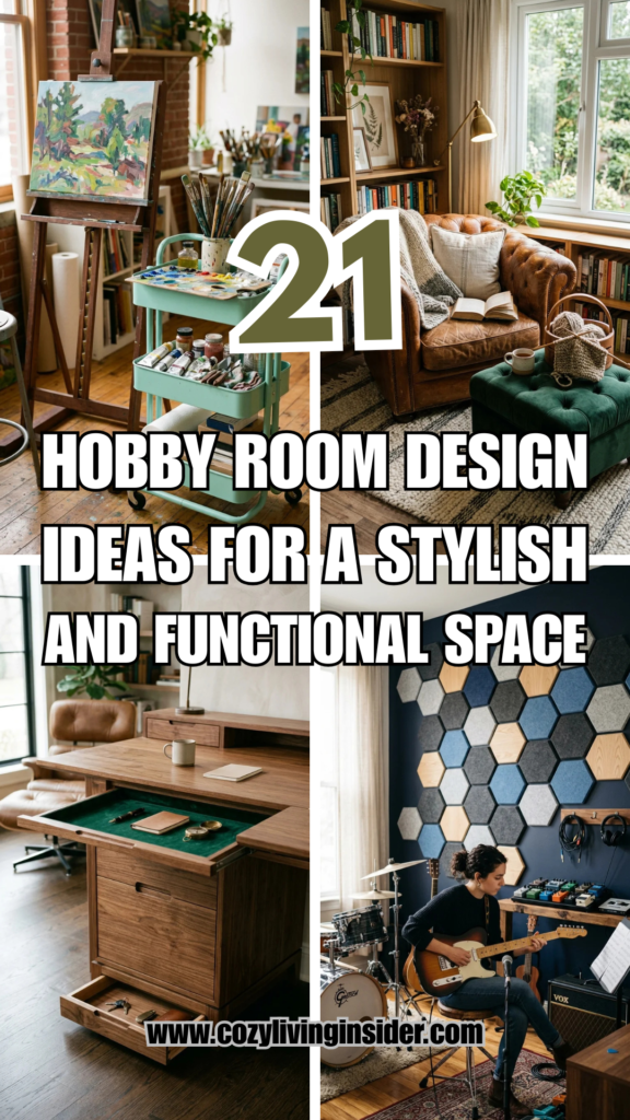 21 Hobby Room Design Ideas for a Stylish and Functional Space