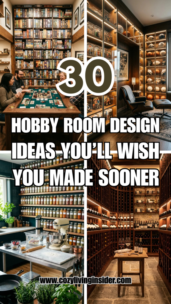 30 Hobby Room Design Ideas You’ll Wish You Made Sooner