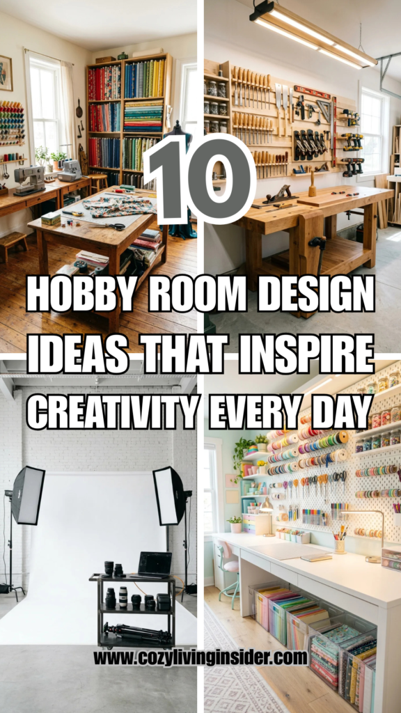 10 Hobby Room Design Ideas That Inspire Creativity Every Day