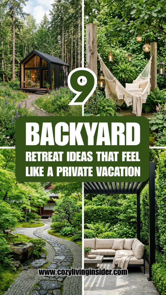 9 Backyard Retreat Ideas That Feel Like a Private Vacation