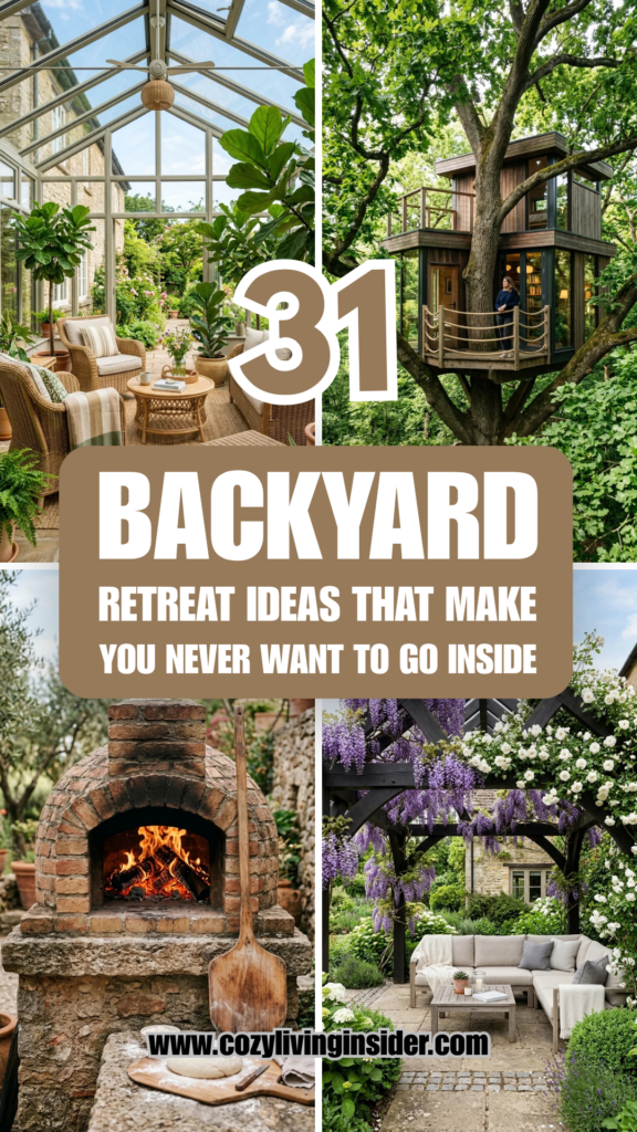 31 Backyard Retreat Ideas That Make You Never Want to Go Inside