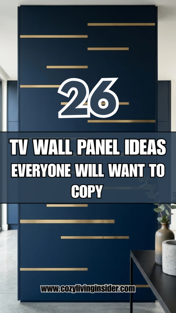 26 TV Wall Panel Ideas Everyone Will Want to Copy