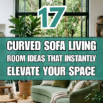 17 Curved Sofa Living Room Ideas That Instantly Elevate Your Space