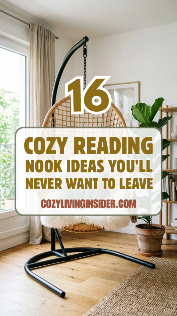 16 Cozy Reading Nook Ideas You’ll Never Want to Leave