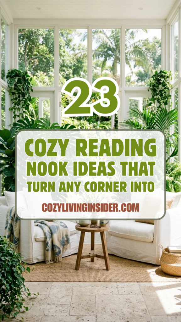 23 Cozy Reading Nook Ideas That Turn Any Corner Into a Dream Space
