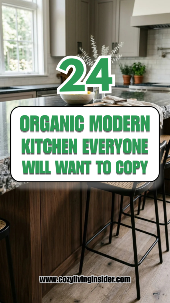 24 Organic Modern Kitchens Everyone Will Want to Copy